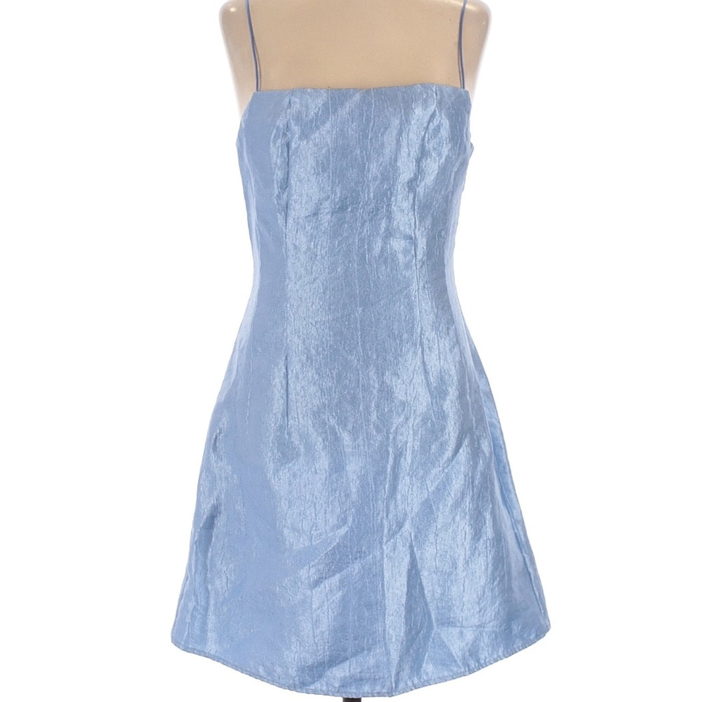 Topshop blue cocktail dress